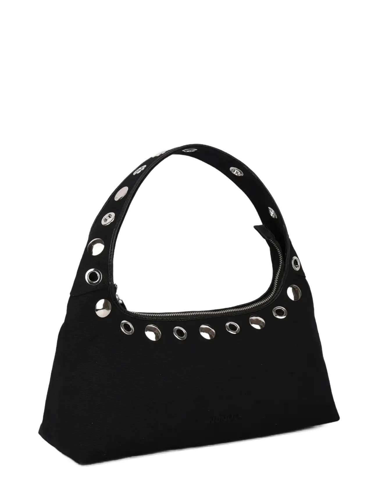 Nunoo - Large Dandy Studs Canvas Black - special occasions - black - 1