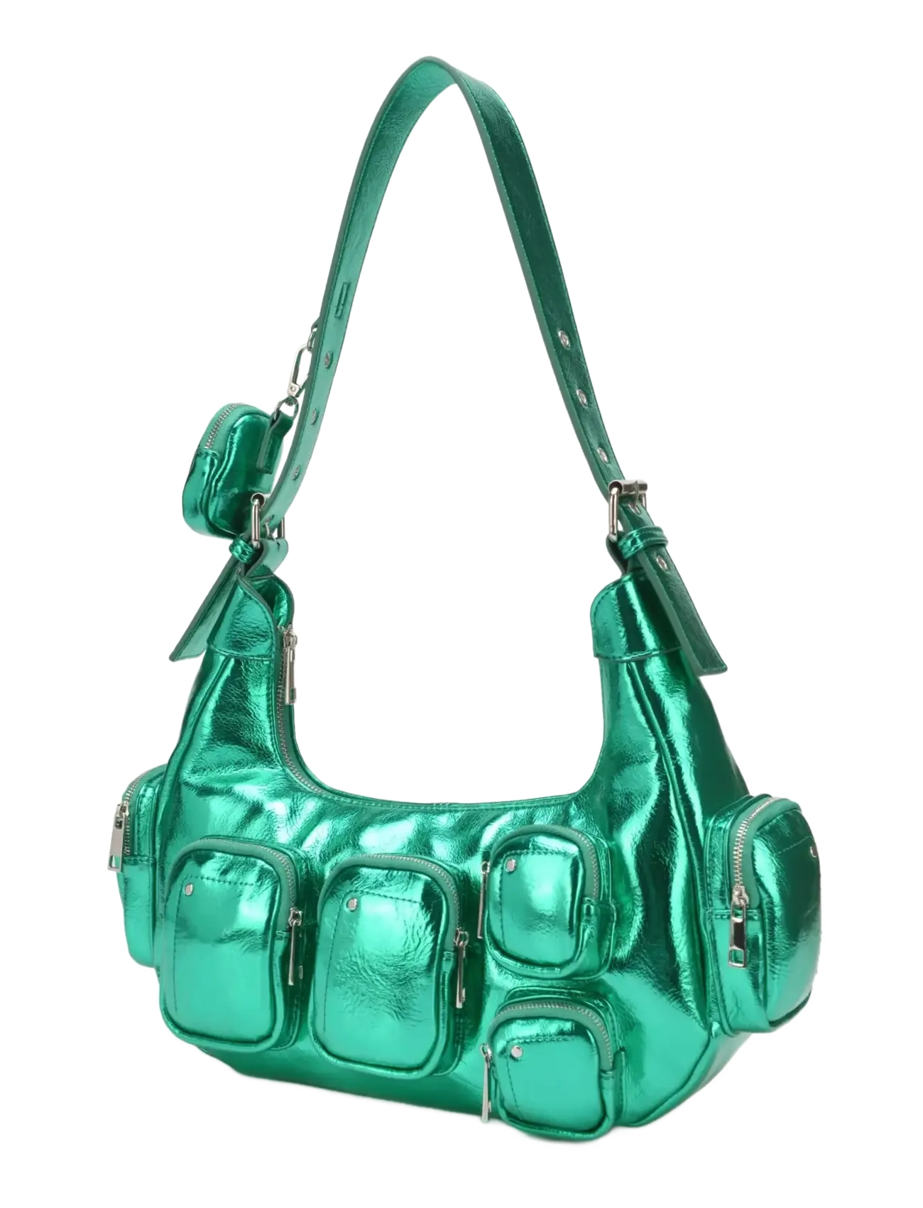 Nunoo - Sally Pocket Recycled Cool Green - festtøj til outletpriser - green - 1