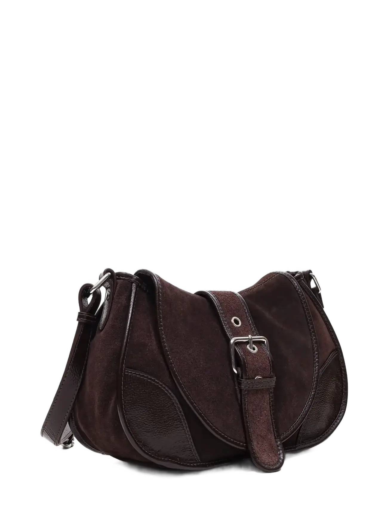 Nunoo - Maria Suede Chocolate - party wear at outlet prices - chocolate - 1