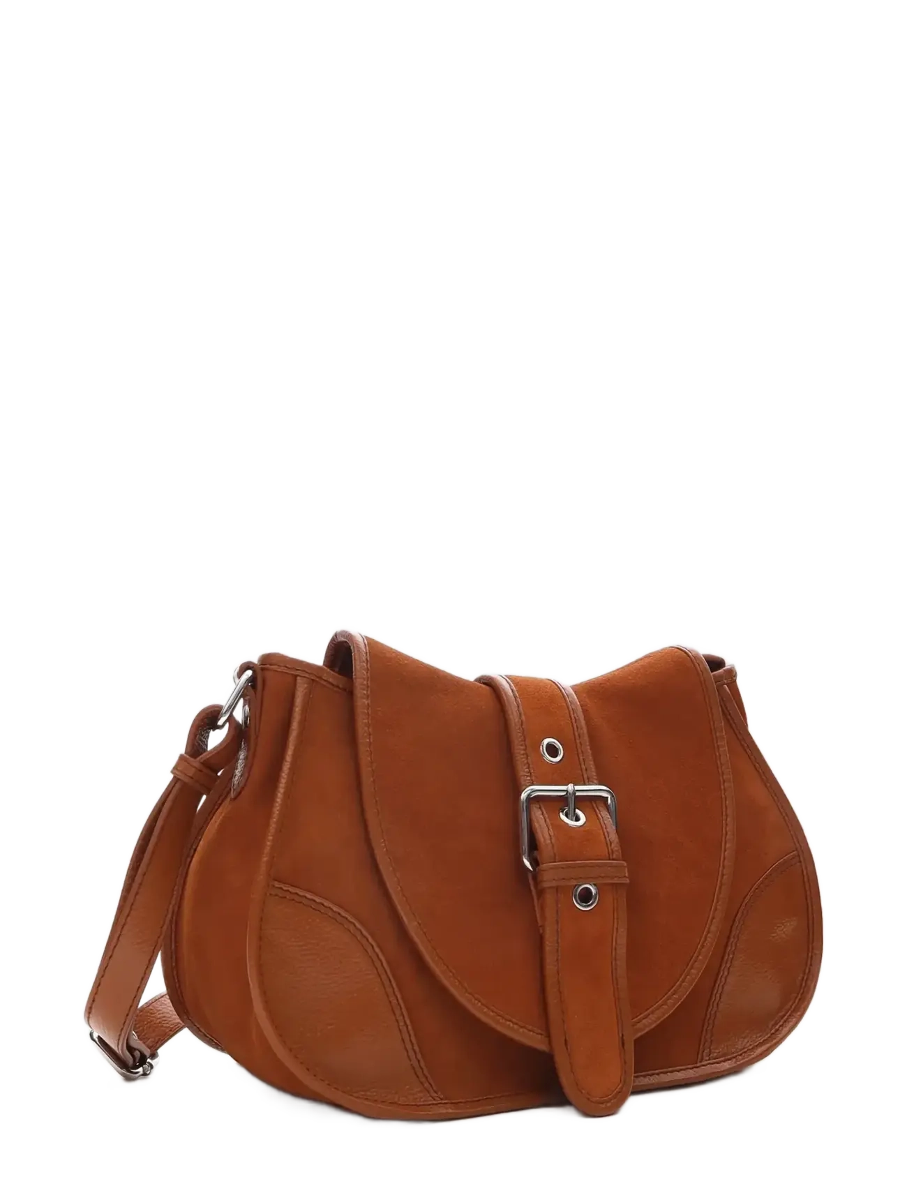 Nunoo - Maria Suede Pecan Brown - umhängetaschen - pecan brown - 1