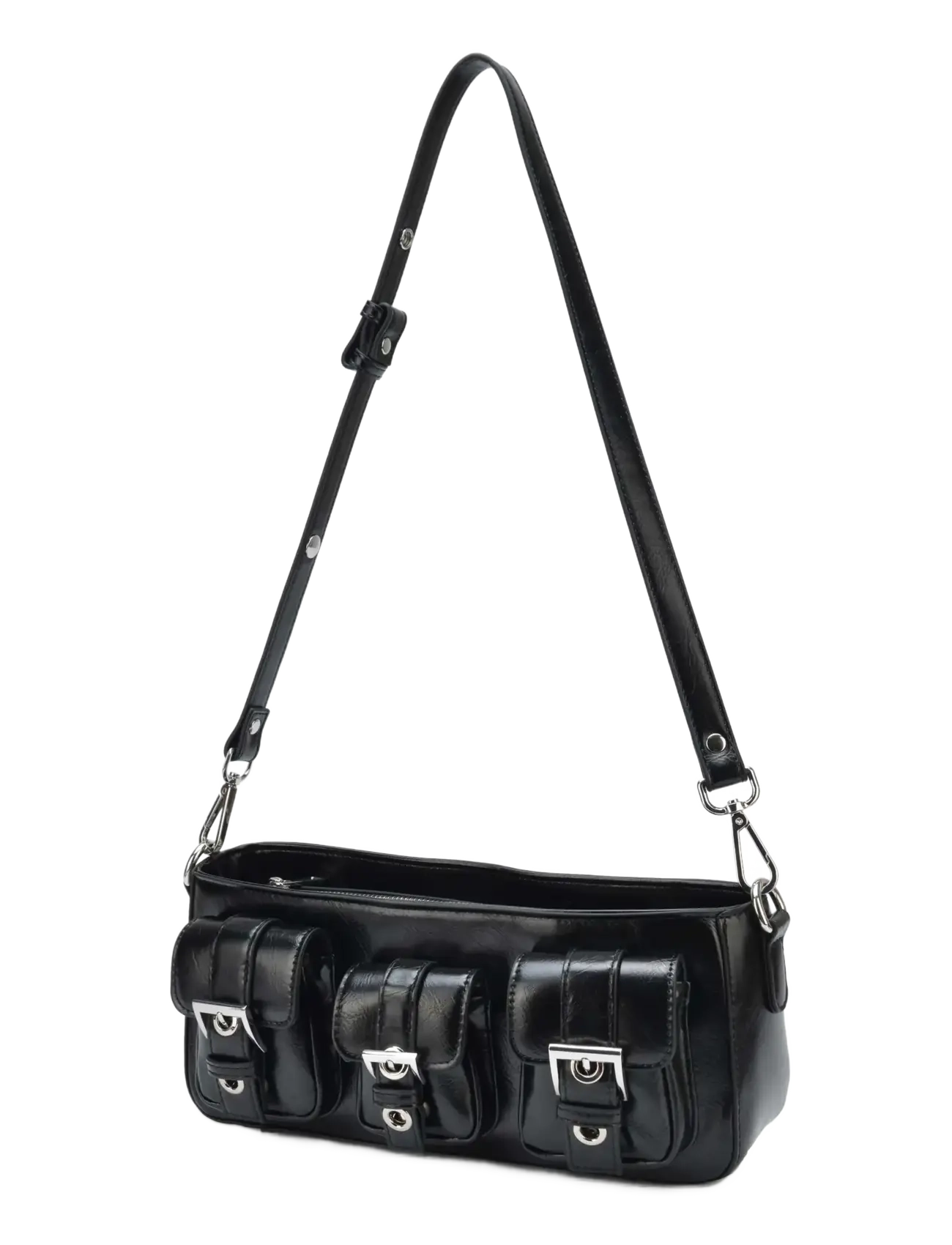 Nunoo - Penny Wrinkle Black - party wear at outlet prices - black - 1