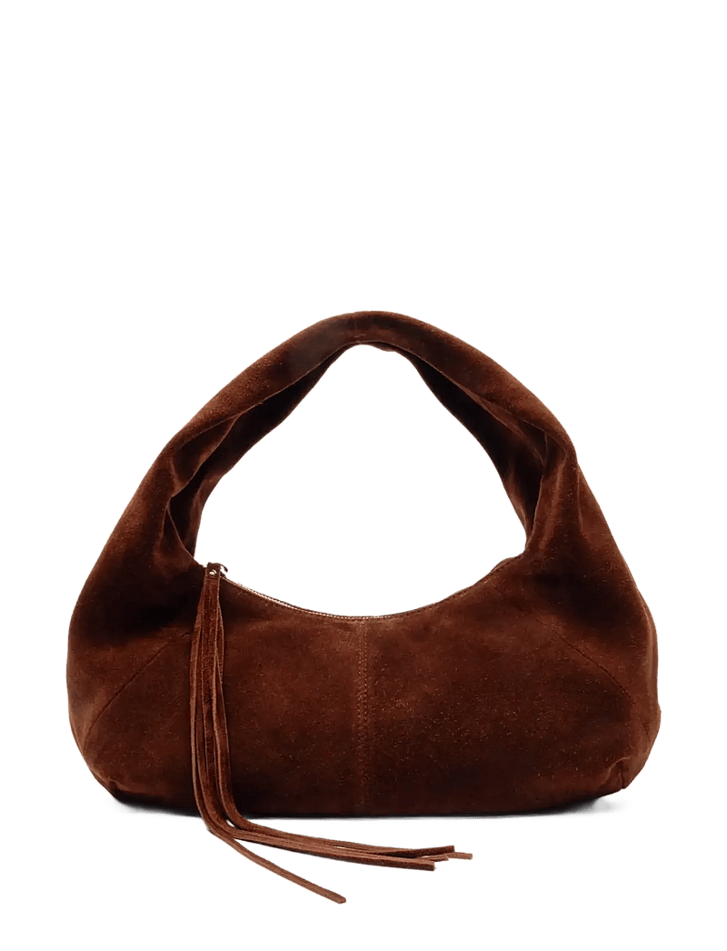 Nunoo - Small Alma Suede Chocolate Núnoo x Lia - special occasions - dark brown - 0