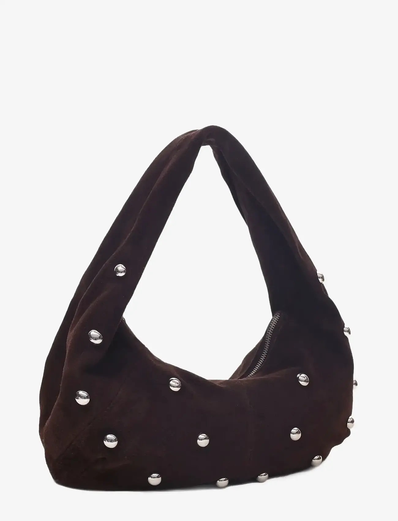 Nunoo - Small Alma Rivet Suede Chocolate - alltags-style - chocolate - 1