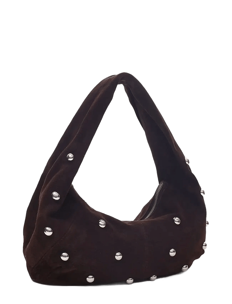 Nunoo - Small Alma Rivet Suede Chocolate - alltags-style - chocolate - 1