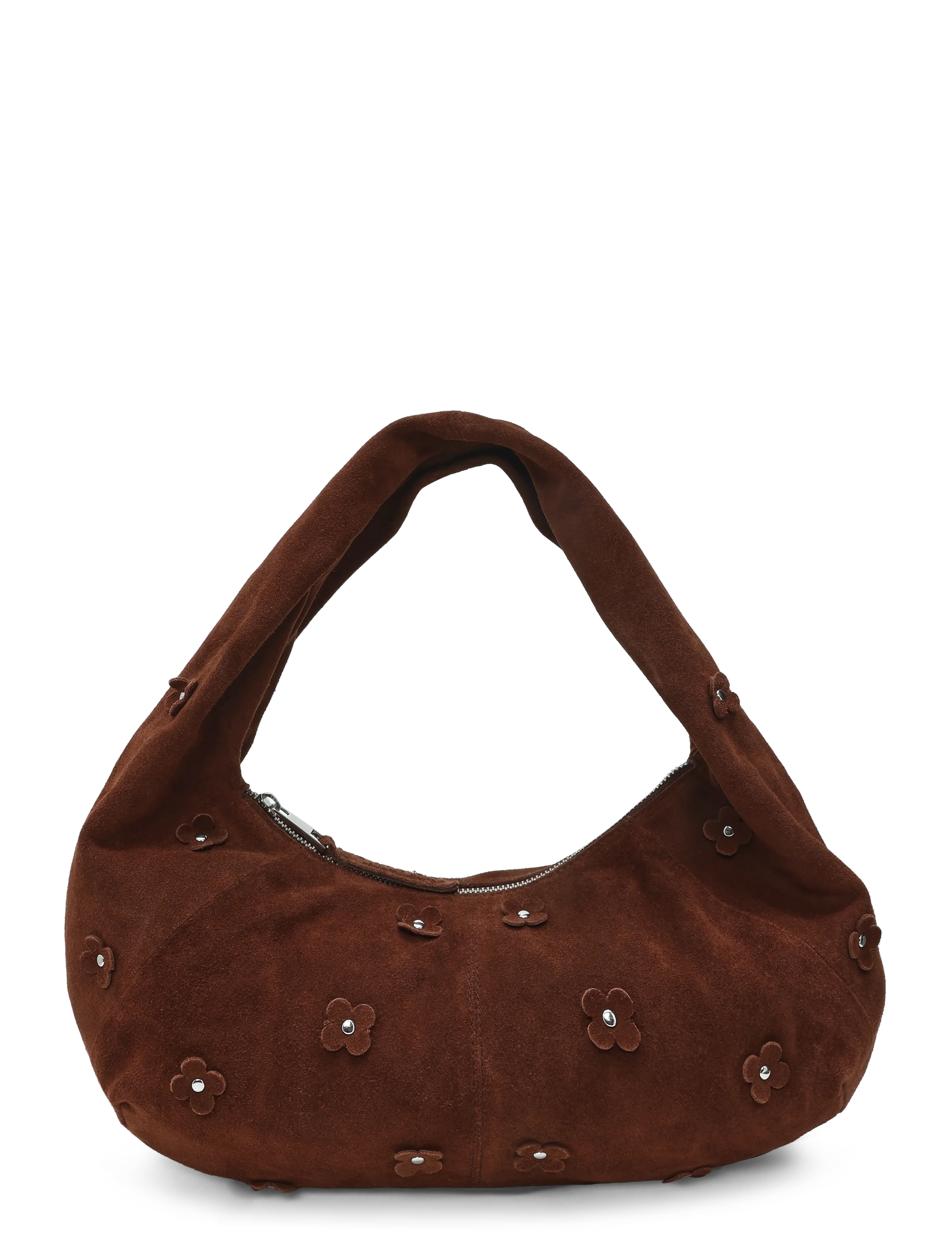 Nunoo Small Alma Icon Suede Cacao - Taschen - CACAO / brown
