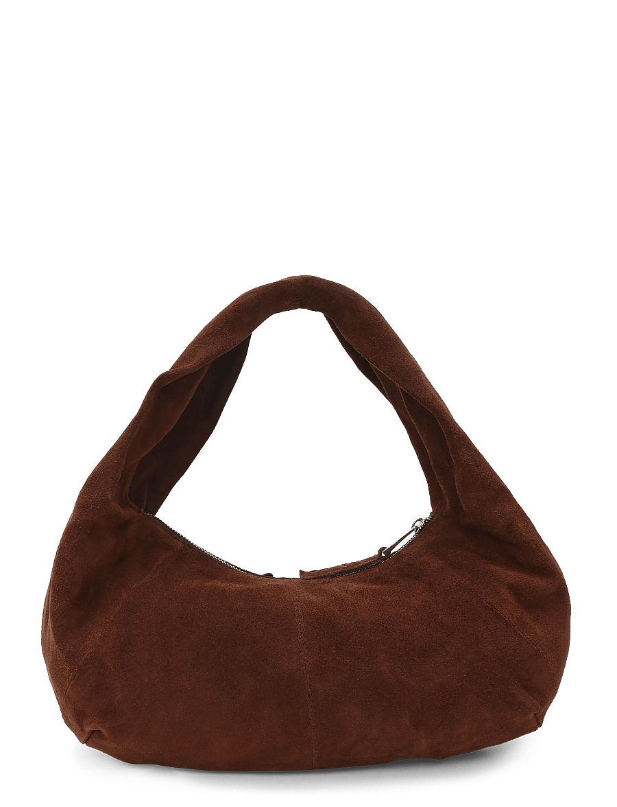 Nunoo - Small Alma Icon Suede Cacao - handväskor - cacao - 1
