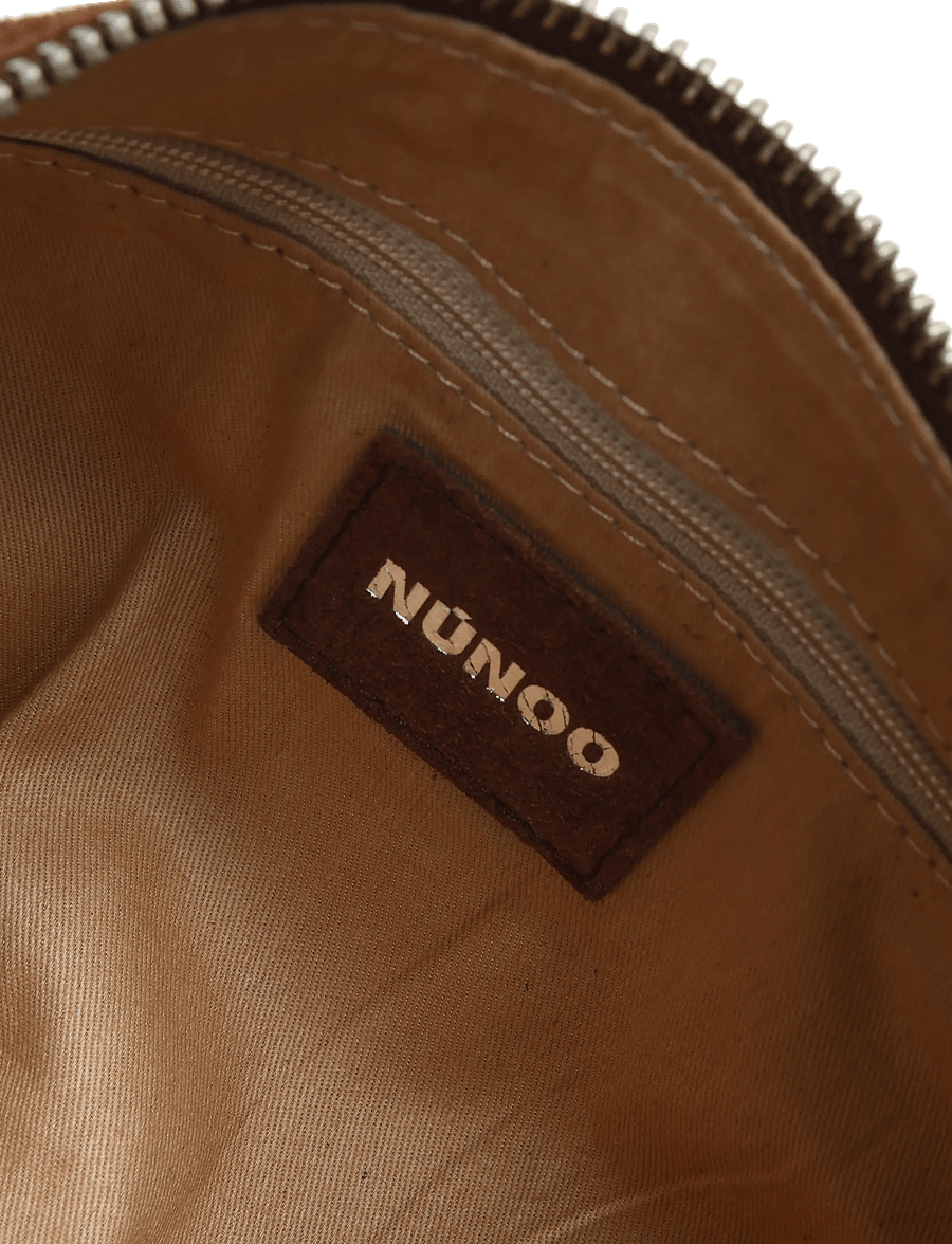 Nunoo - Small Alma Icon Suede Cacao - handväskor - cacao - 3