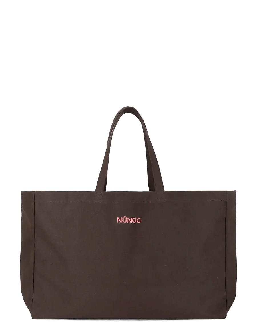 Nunoo - Alia Canvas Chocolate - totes - chocolate - 0