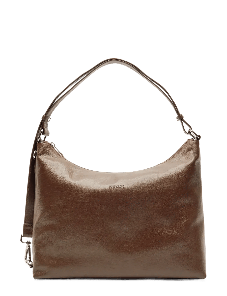 Nunoo - Rio Mountain Dark Brown - crossbody bags - dark brown - 0