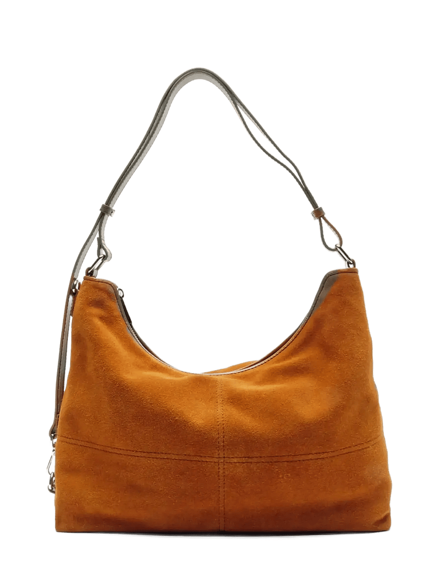 Nunoo - Rio Suede Pecan Brown - schultertaschen - pecan brown - 0