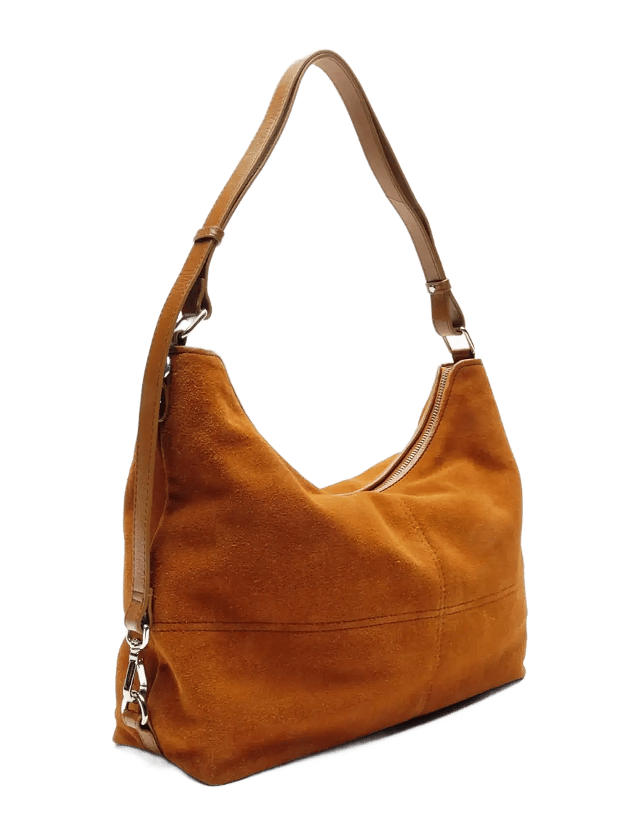 Nunoo - Rio Suede Pecan Brown - schultertaschen - pecan brown - 1