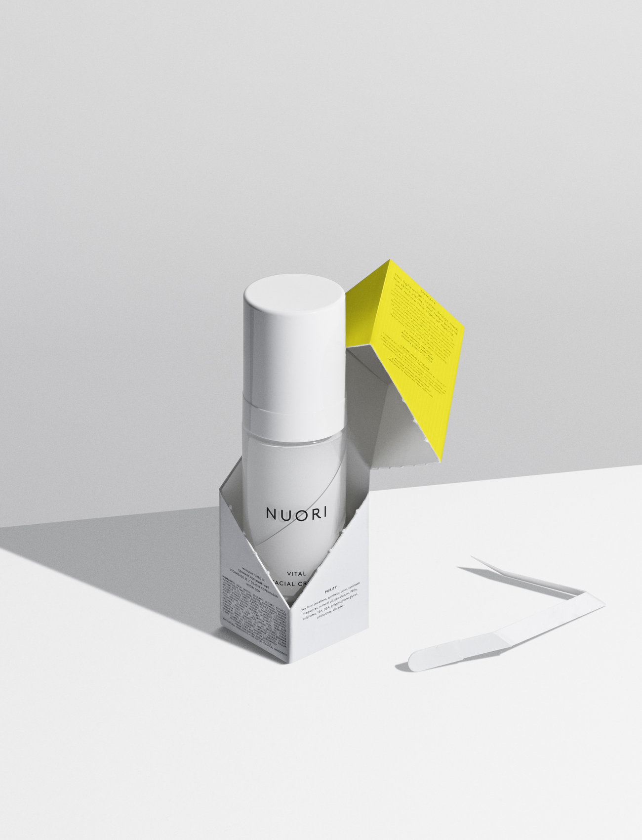 Nuori - NUORI Vital Facial Cream - fuktkrämer - clear - 2