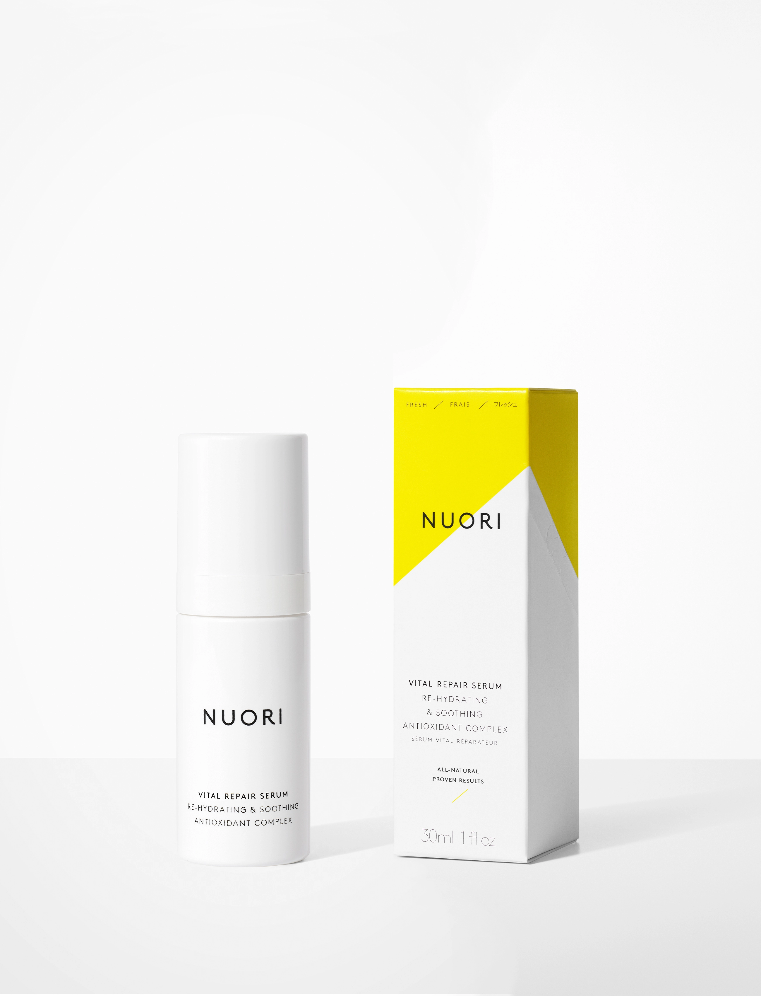 Nuori - NUORI Vital Repair Serum - mellem 200-500 kr - clear - 5
