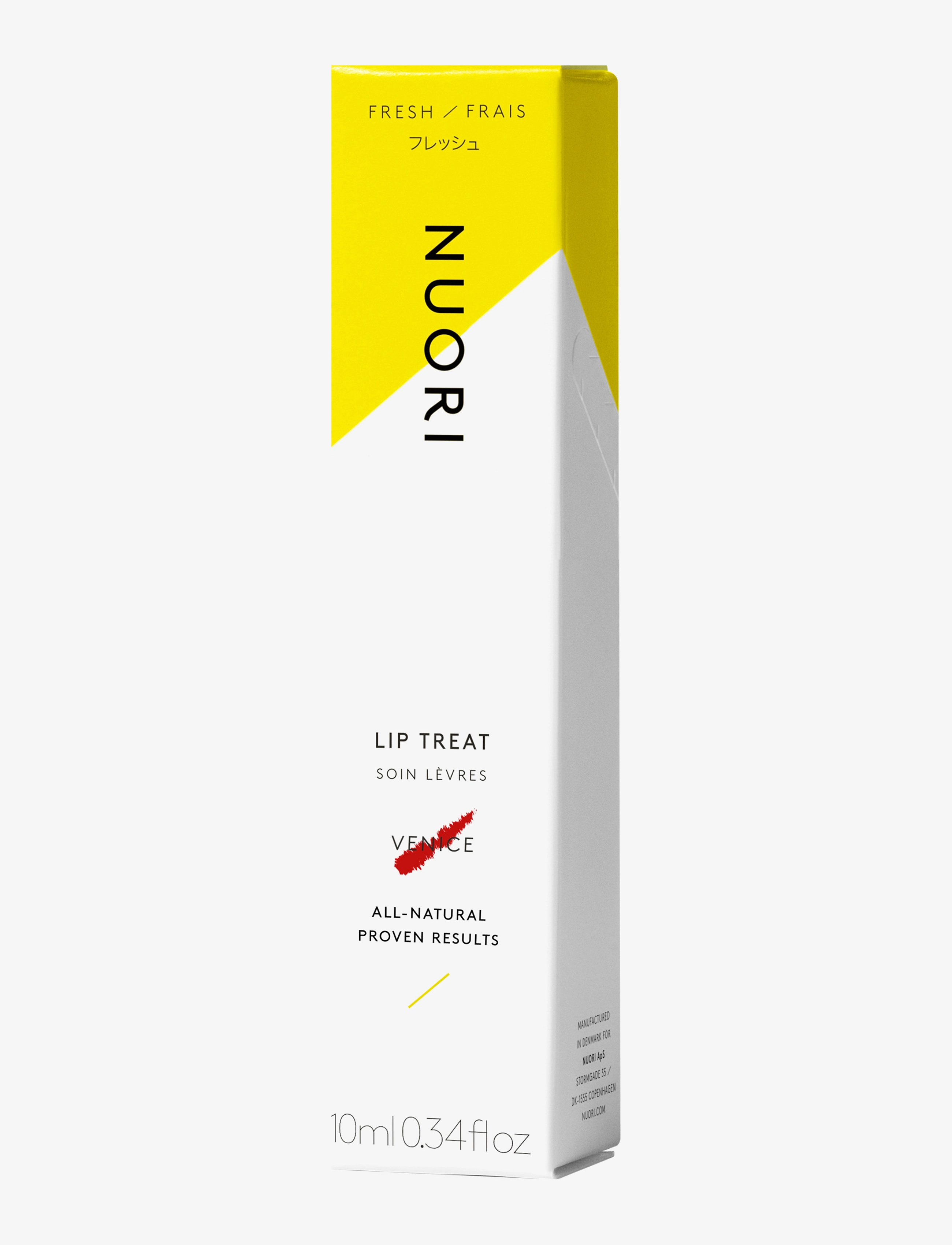 Nuori - Lip Treat Venice - læbepomade - clear - 2