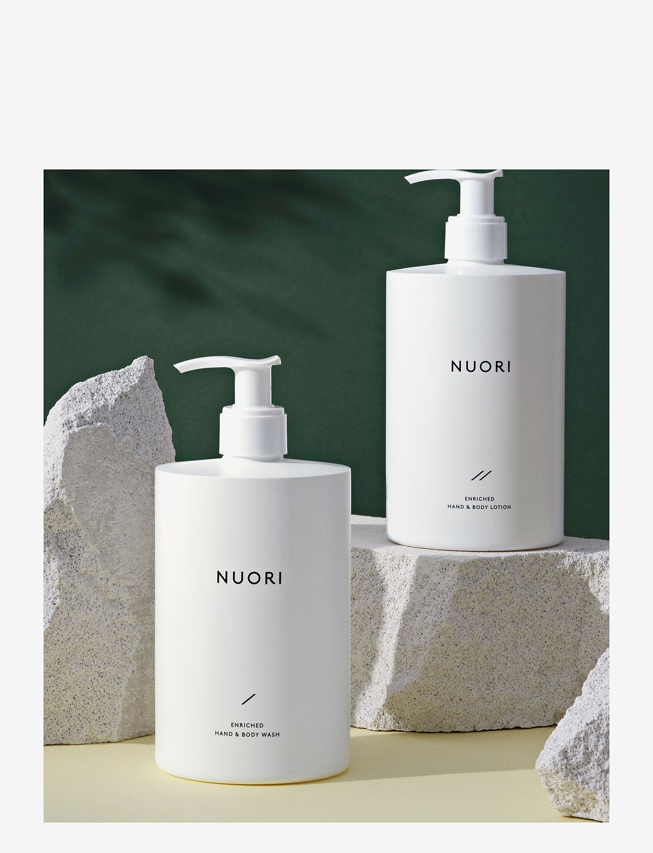 Nuori - NUORI Enriched Hand & Body Wash - shower gels - clear - 3