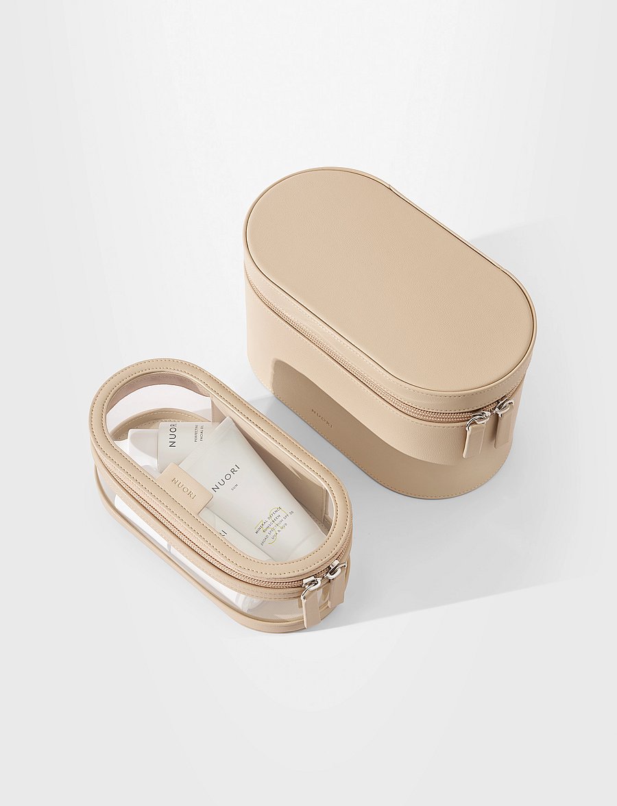 Nuori - NUORI Getaway Travel Case Set - Neutral - gavesæt - neutral - 3