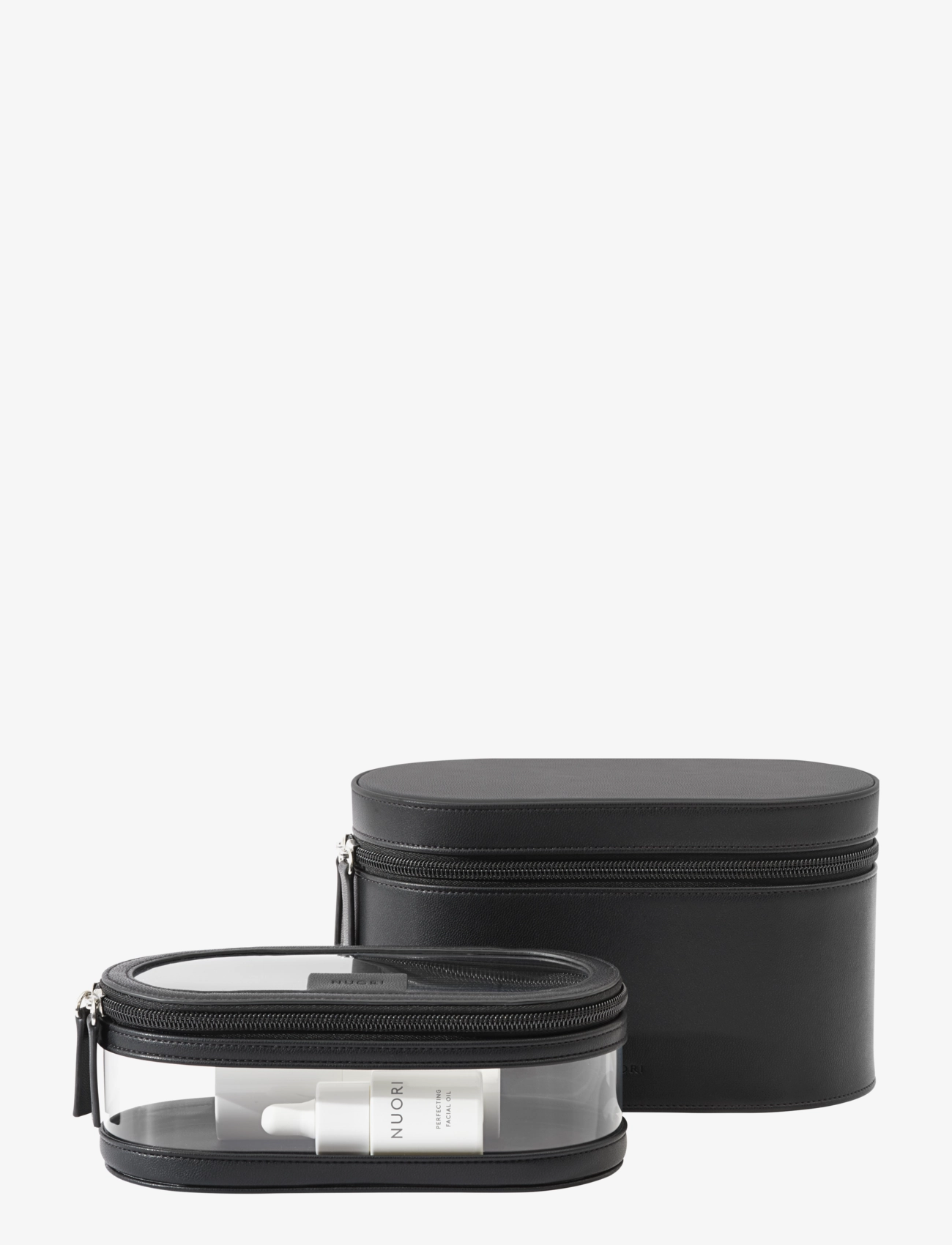 Nuori Getaway Travel Case Set Black, Rejseetui Sæt, Sort, Str: ONE SIZE