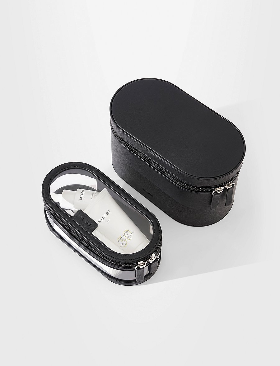 Nuori - Getaway Travel Case Set - Black - gavesæt - black - 3