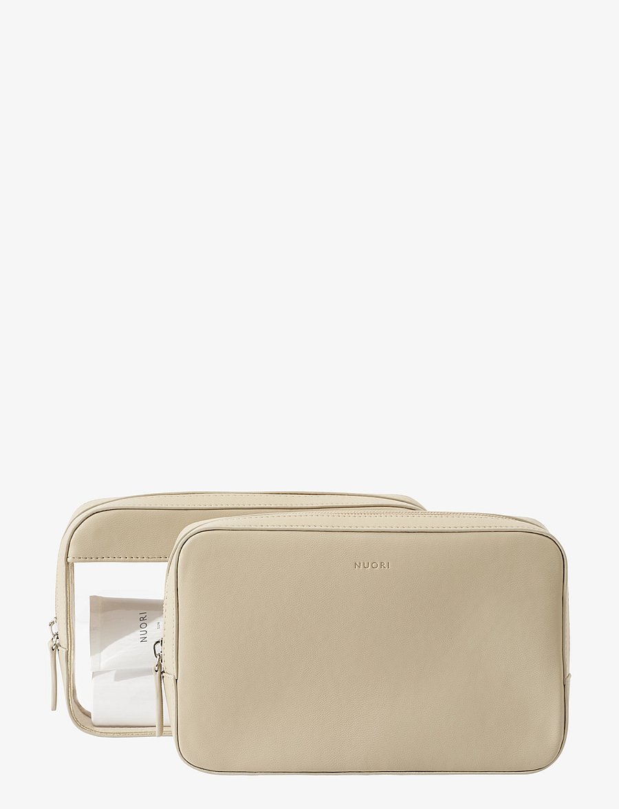 Nuori - Sideway Travel Case Set - Neutral - gavesæt - neutral - 1