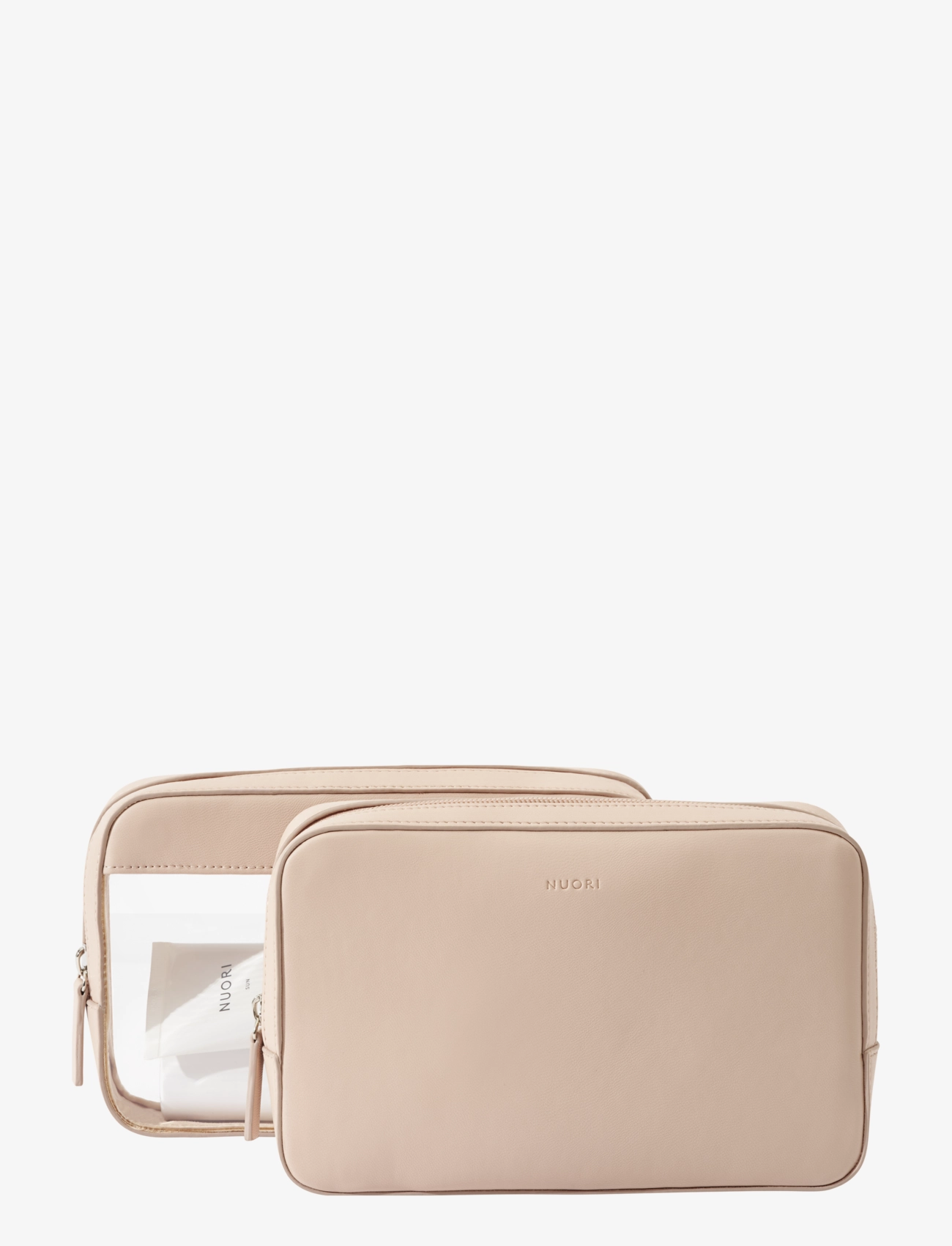 Nuori Sideway Travel Case Set Rose, Rejse Toilettaske Sæt, Pink, Str: ONE SIZE