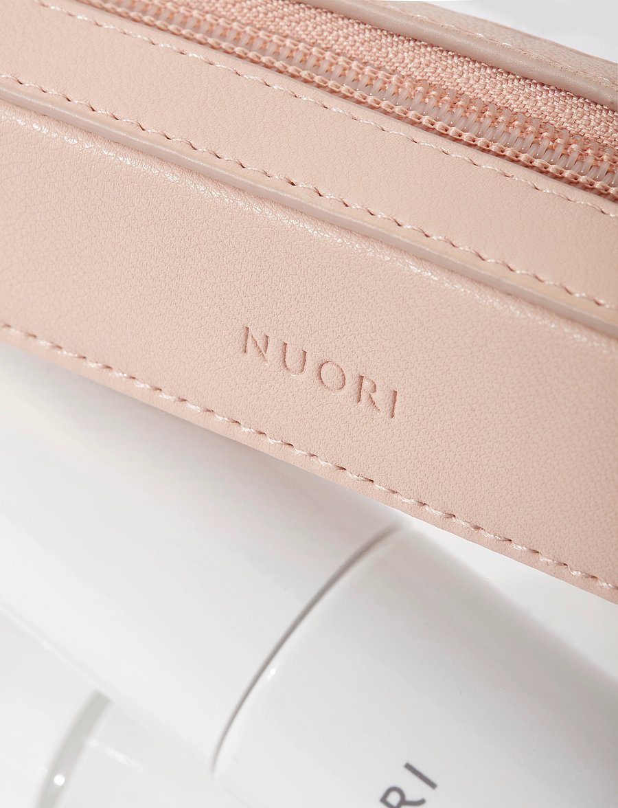 Nuori - Sideway Travel Case Set - Rose - gavesæt - rose - 3