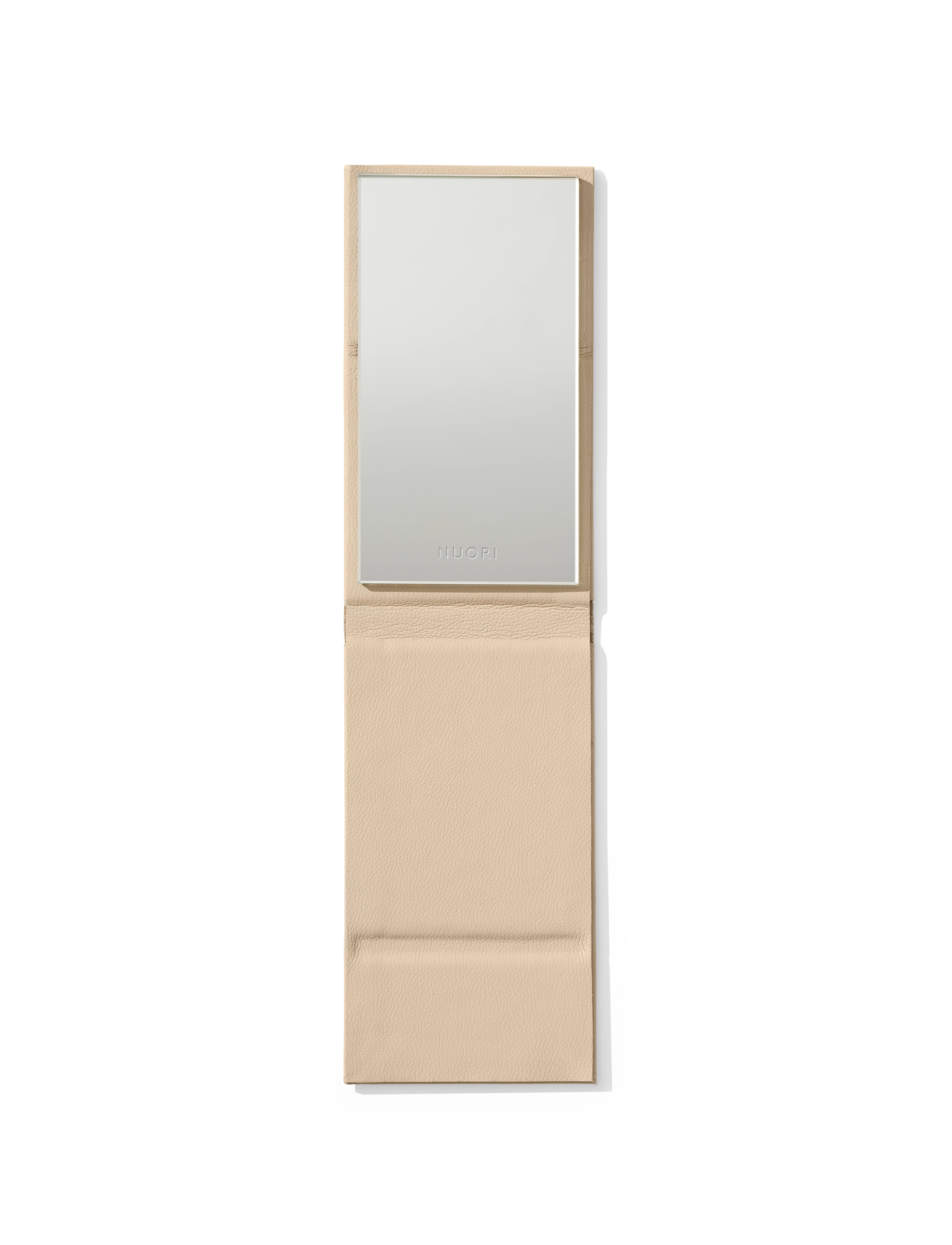 Nuori Hideaway Mirror - Neutral, One Size, Beige, Badeværelsesinteriør > Badeværelsesspejle, Unisex