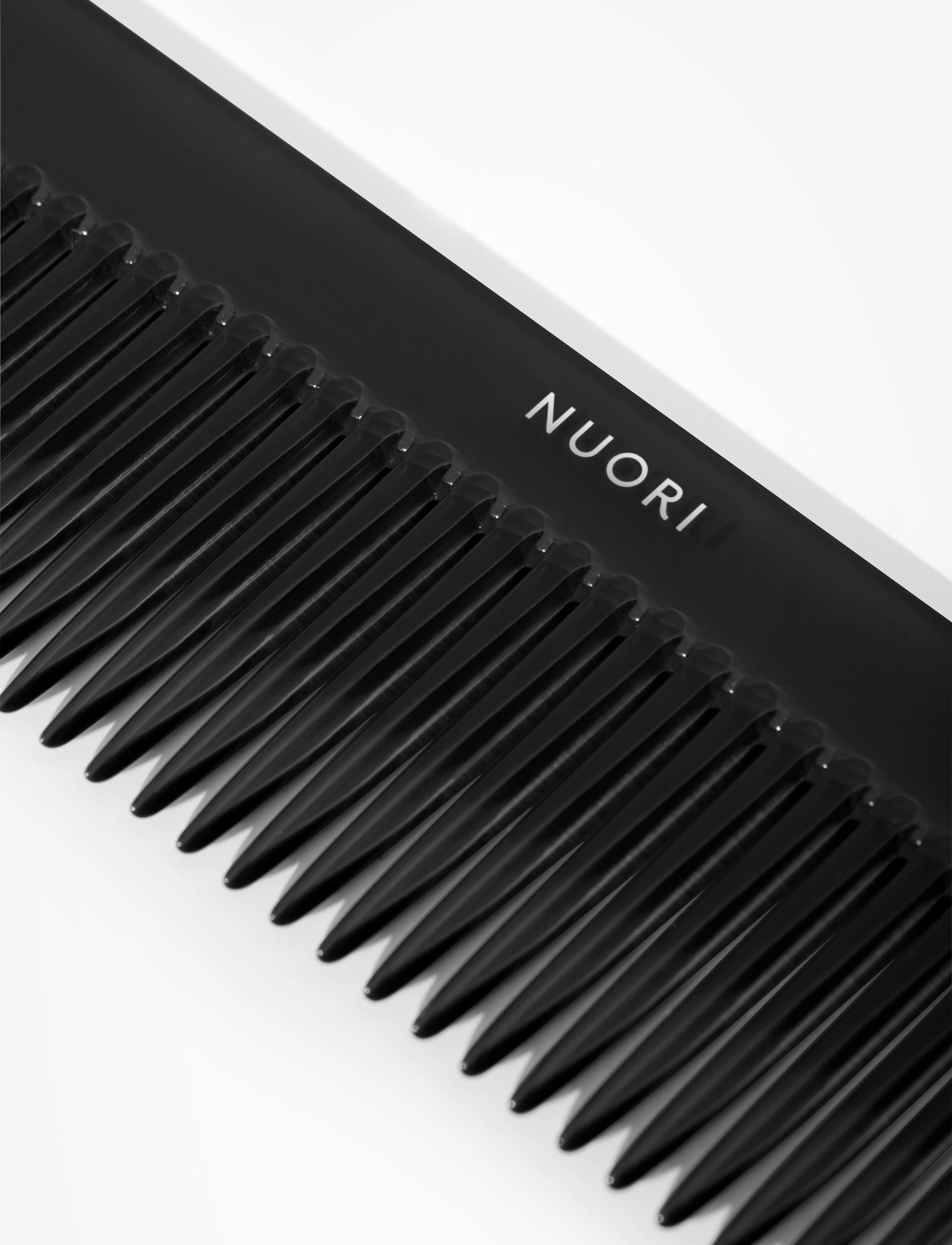 Nuori Dressing Comb - Black, One Size, Black, Hårbørster Og Kamme > Stylingbørste, Dame