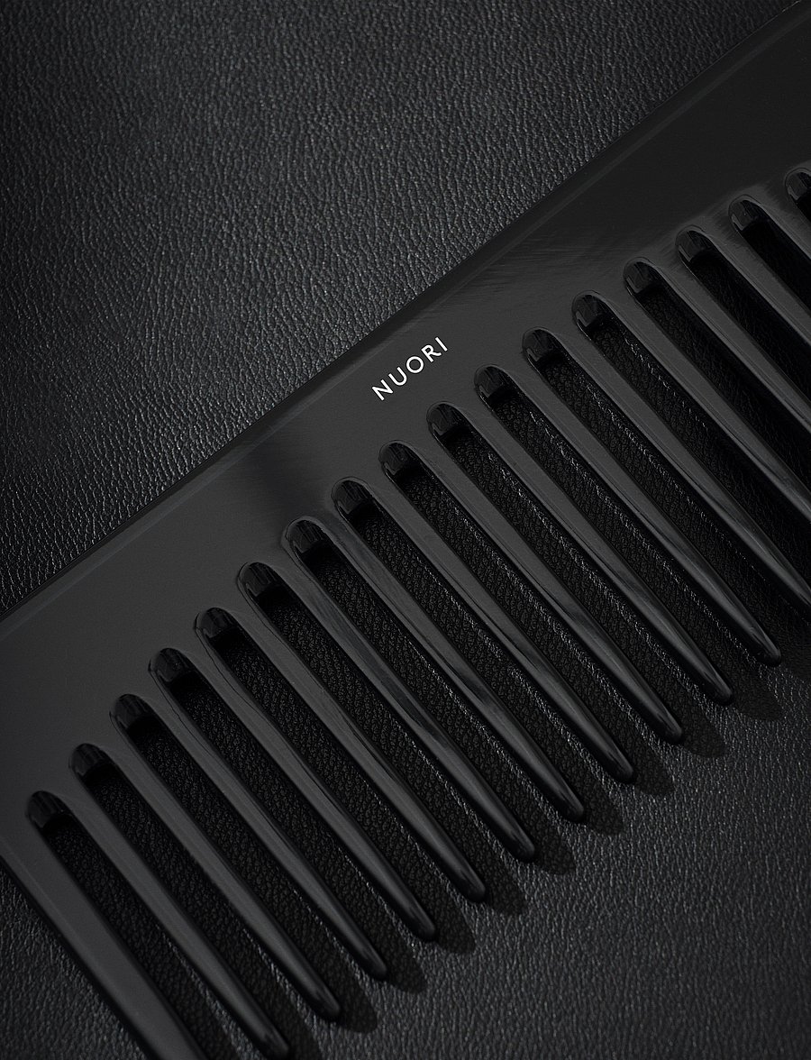 Nuori - Detangling Comb - Black - kammar - black - 3