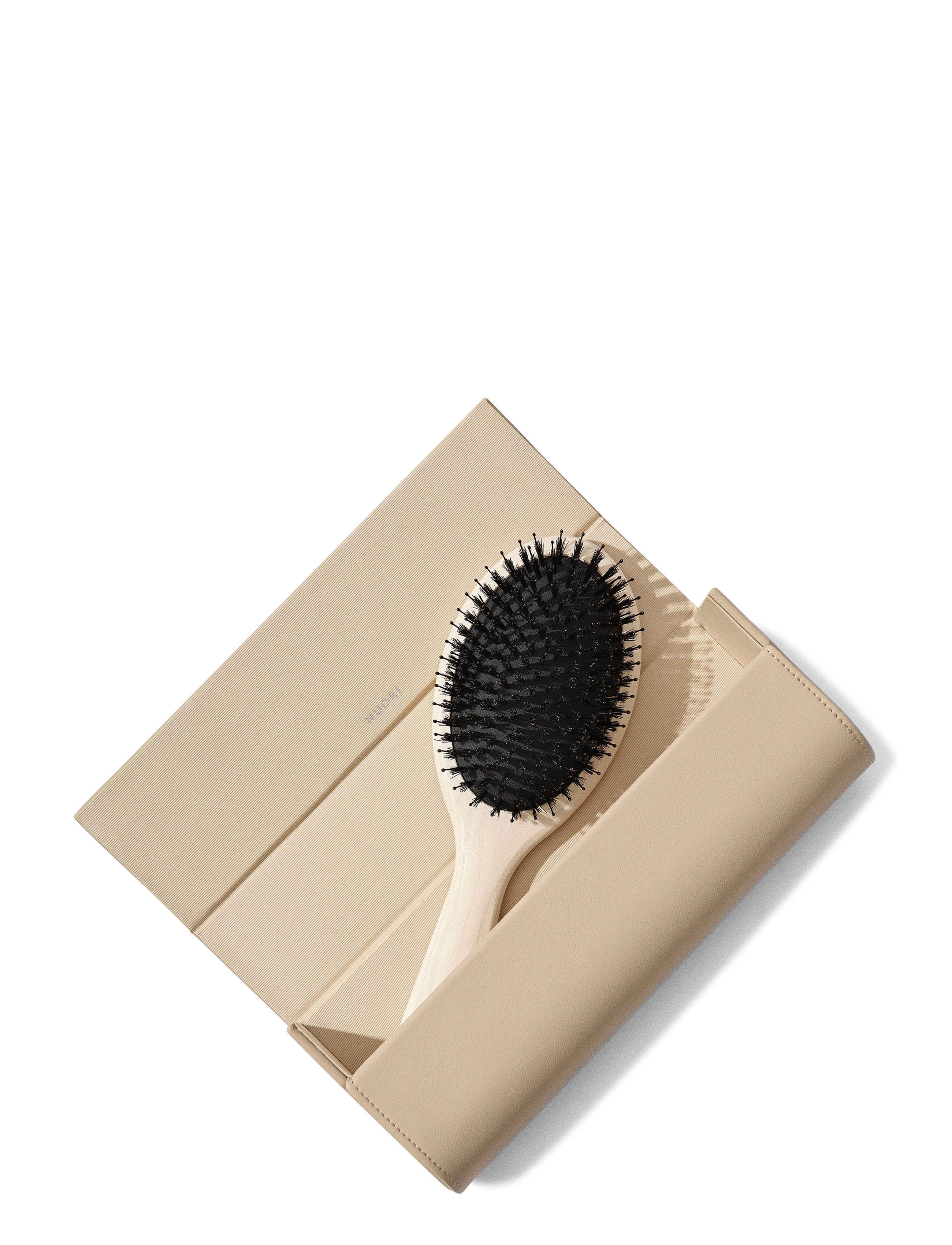 Nuori - Revitalizing Hair Brush, Large - Neutral - runde børster - neutral - 2