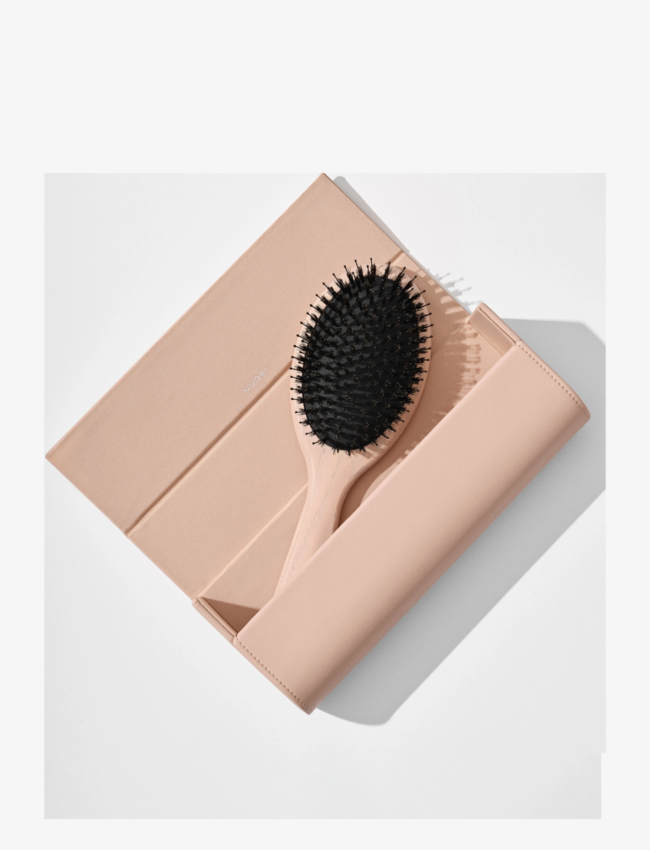Nuori - Revitalizing Hair Brush, Large - Rose - hárbursti - rose - 2