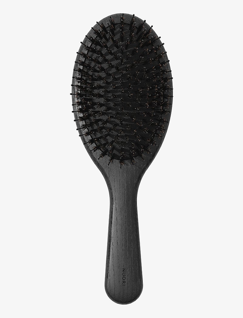 Nuori - Revitalizing Hair Brush Large - Black - paddle brush - black - 1
