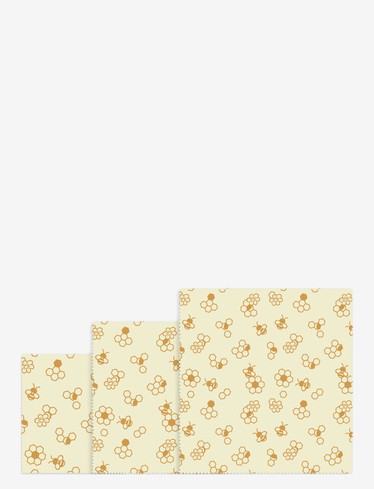 nuts - Honeycomb Set 3 pcs - brown - 0