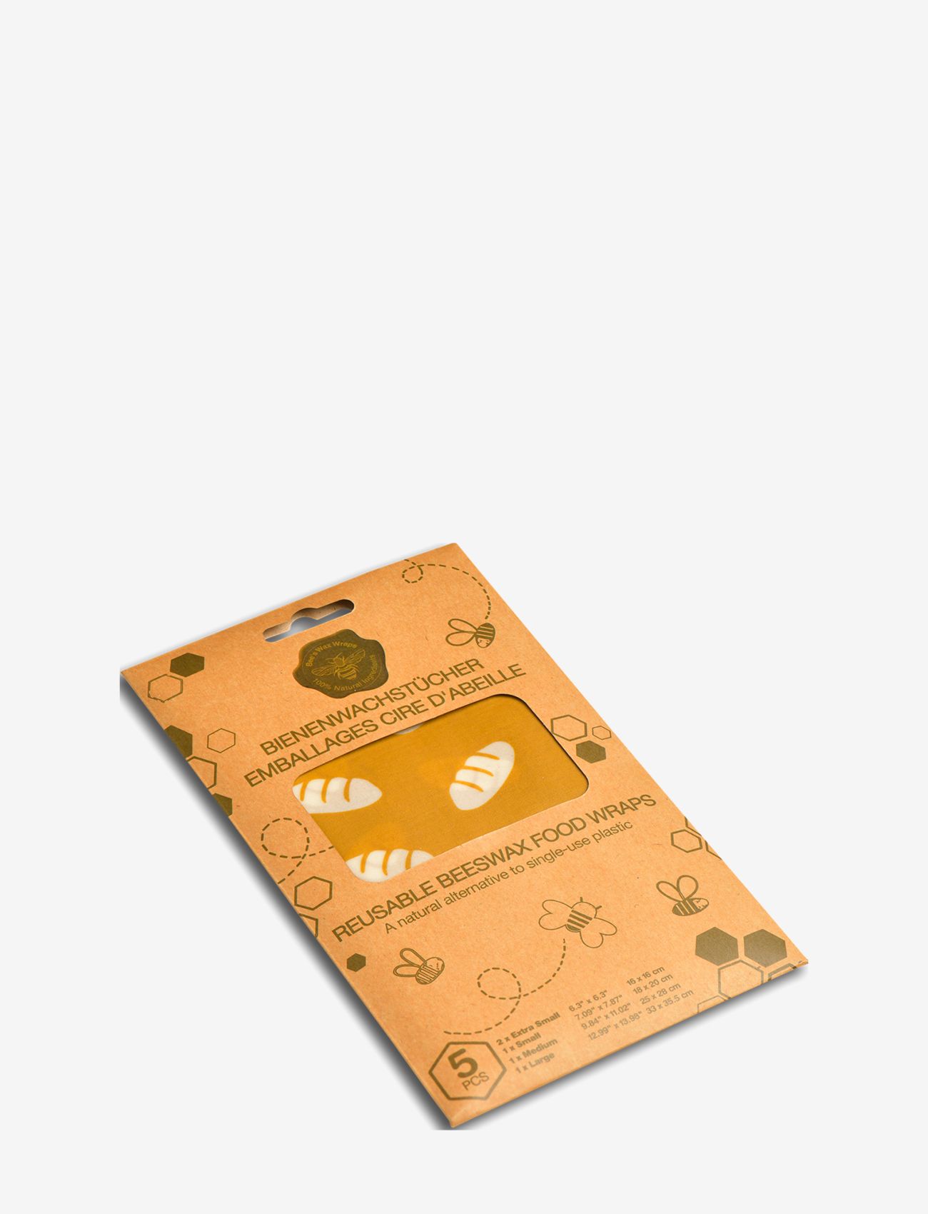 nuts - Universal Set 5 pcs - green, cream, purple, brown, orange - 1