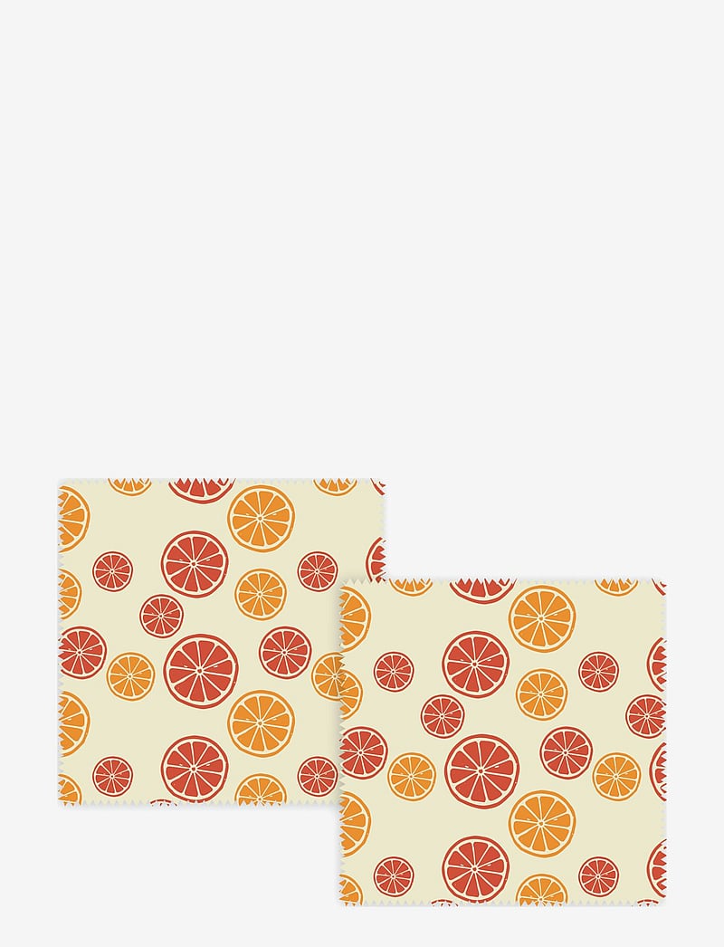 nuts - Citrus Set 2 pcs - orange, red - 0