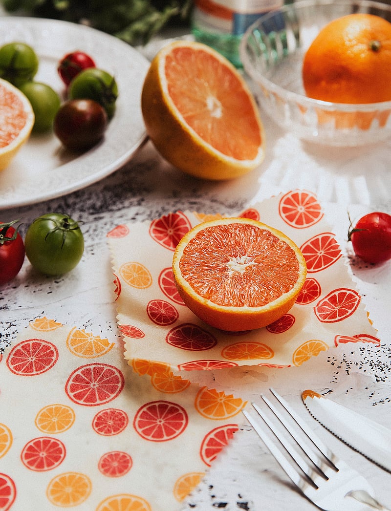nuts - Citrus Set 2 pcs - orange, red - 3