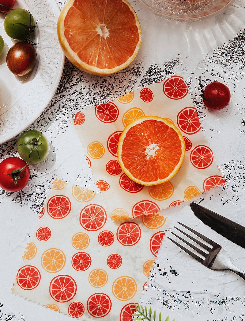 nuts - Citrus Set 2 pcs - orange, red - 4