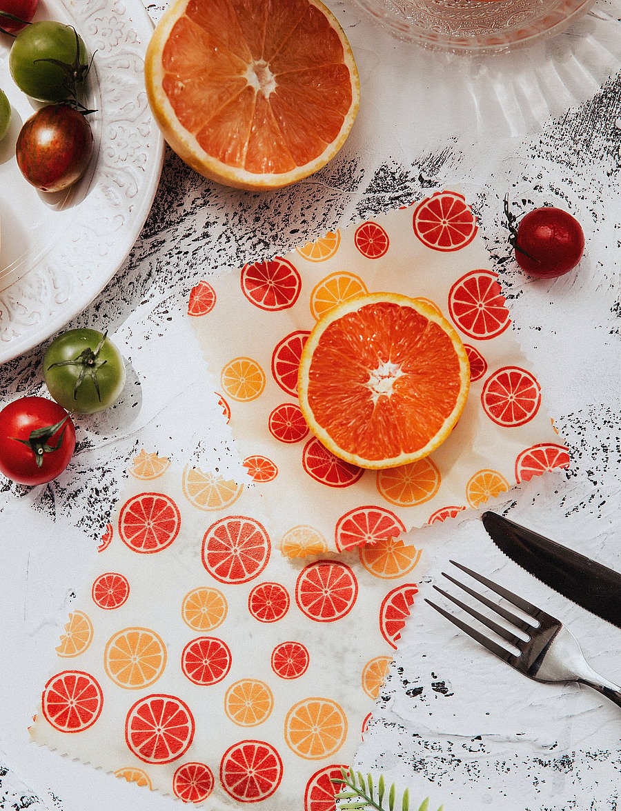 nuts - Citrus Set 2 pcs - orange, red - 4