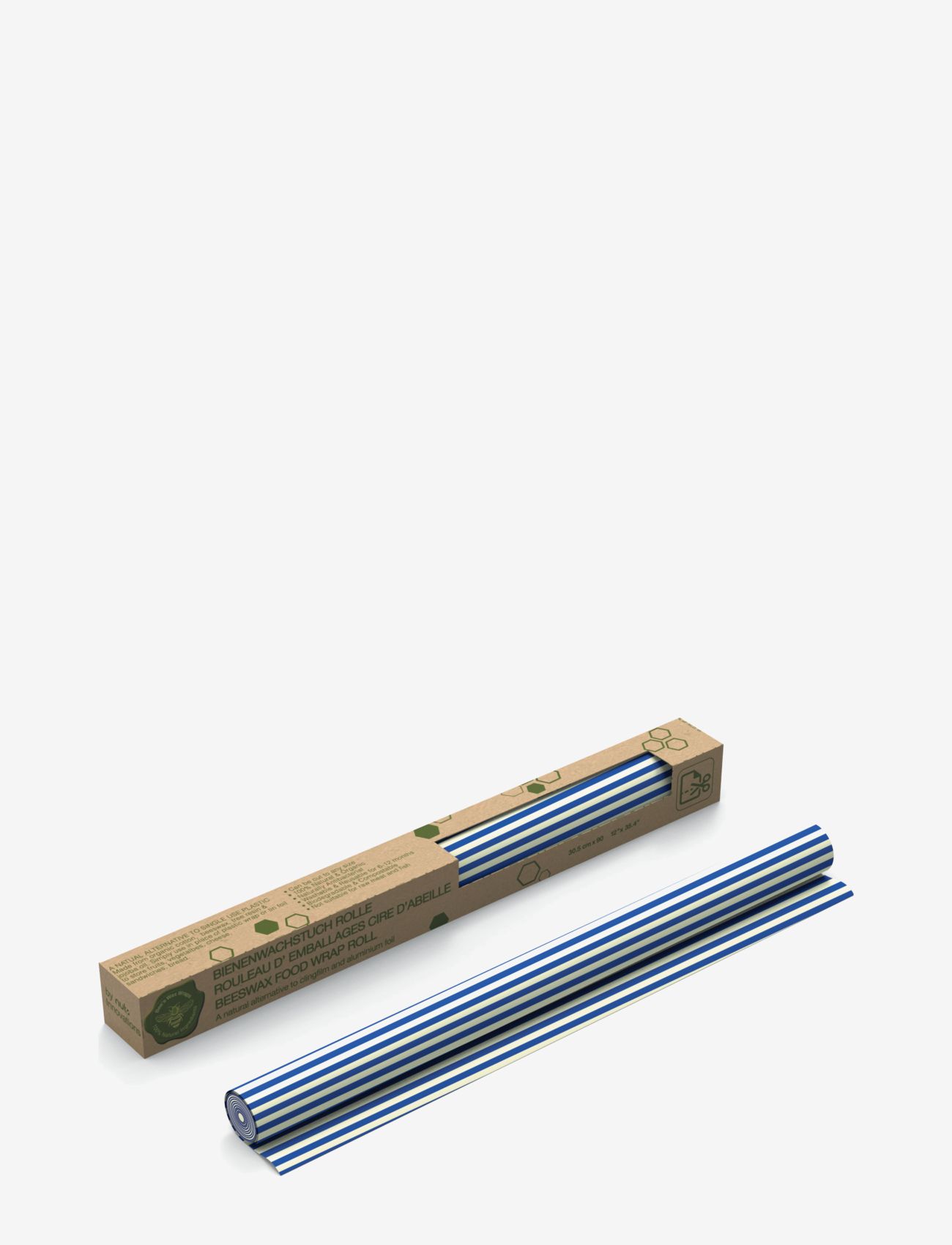 nuts - Beeswax Roll Blue Stripes - blue - 0