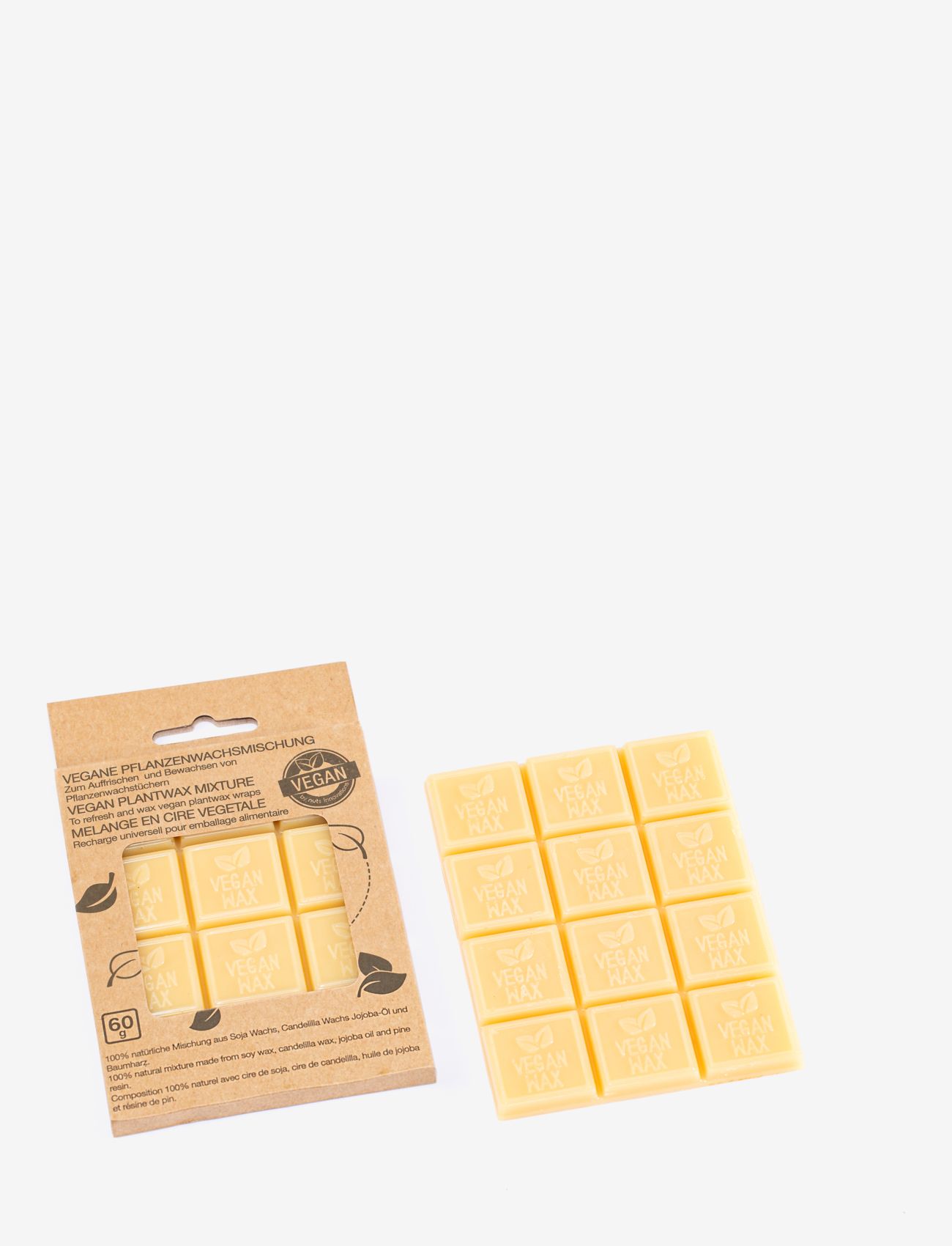 nuts - Vegan Wrap Refresh & DIY Kit - alhaisimmat hinnat - yellow - 0