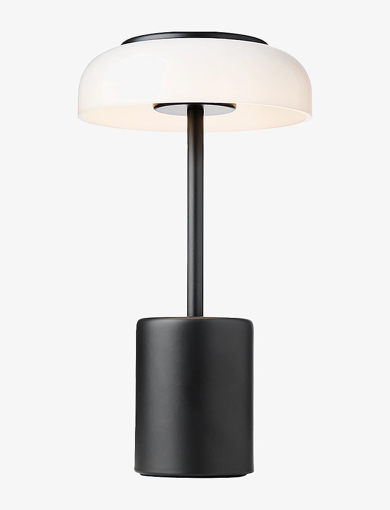 Nuura - Blossi Table Mini - kaasaskantavad lambid - black / opal - 3