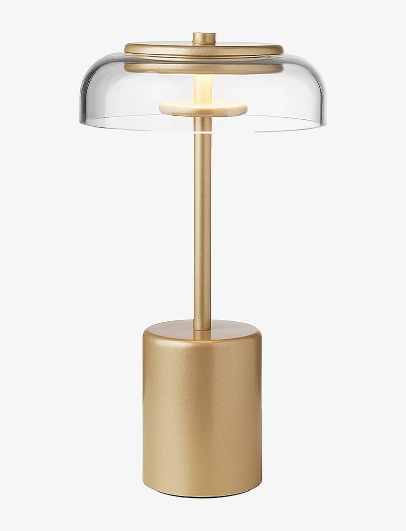 Nuura - Blossi Table Mini - mobile lampen - nordic gold / clear - 0