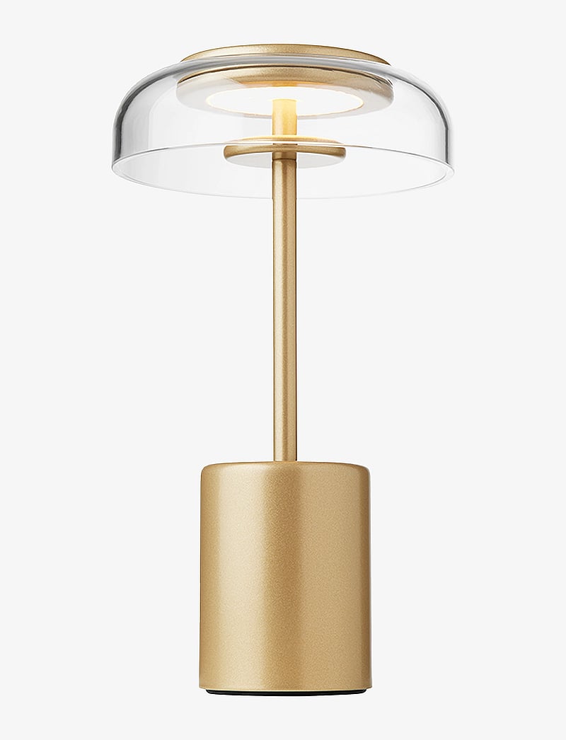 Nuura - Blossi Table Mini - mobile lampen - nordic gold / clear - 1