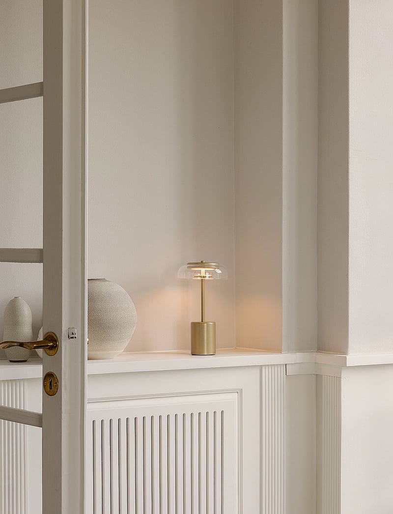 Nuura - Blossi Table Mini - mobile lampen - nordic gold / clear - 4