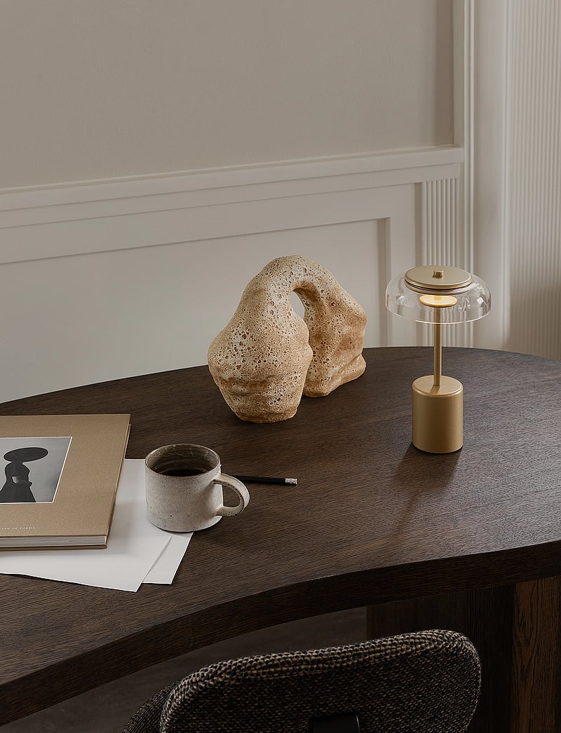 Nuura - Blossi Table Mini - mobile lampen - nordic gold / clear - 5