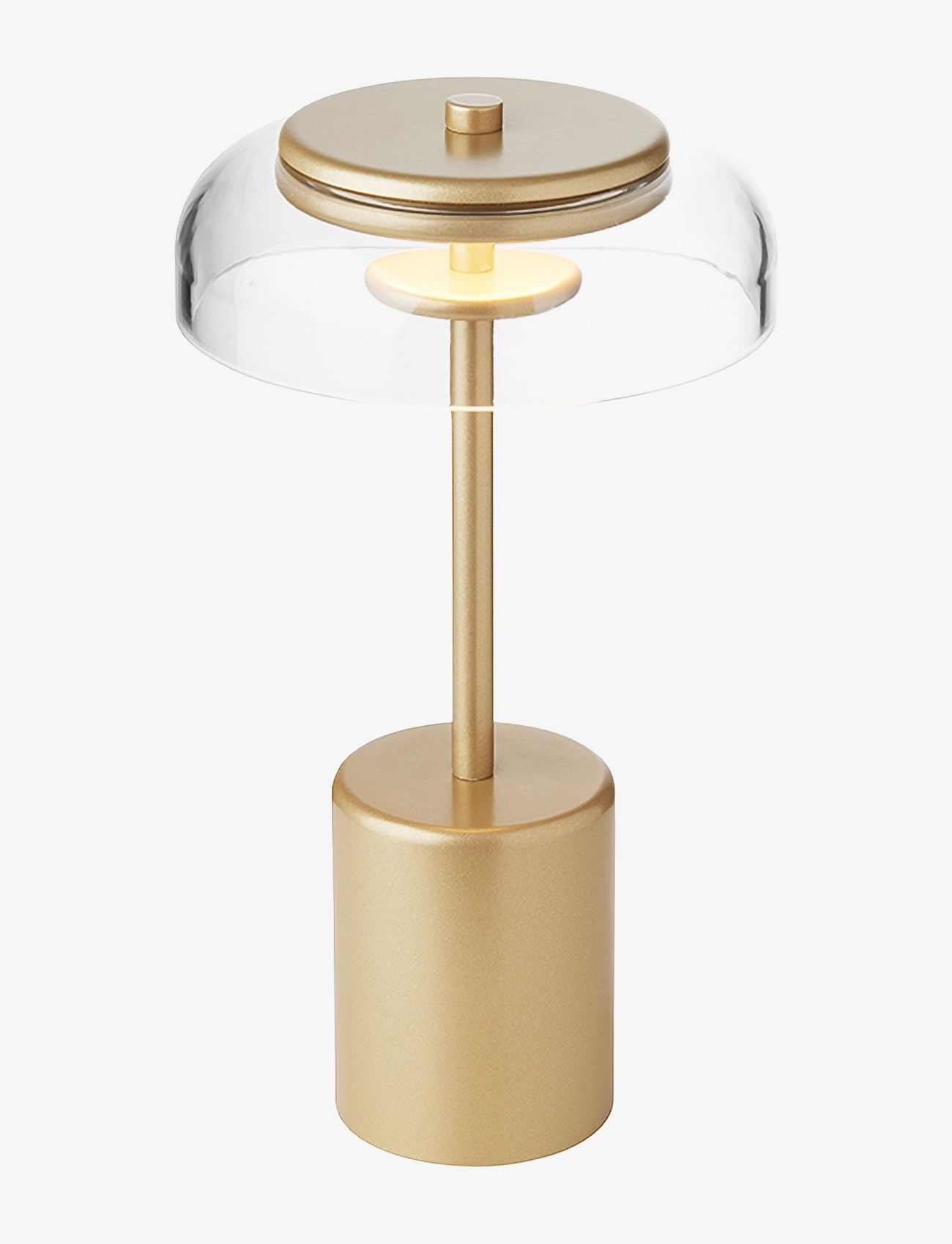 Nuura - Blossi Table Mini - fönsterlampor - nordic gold / clear - 3