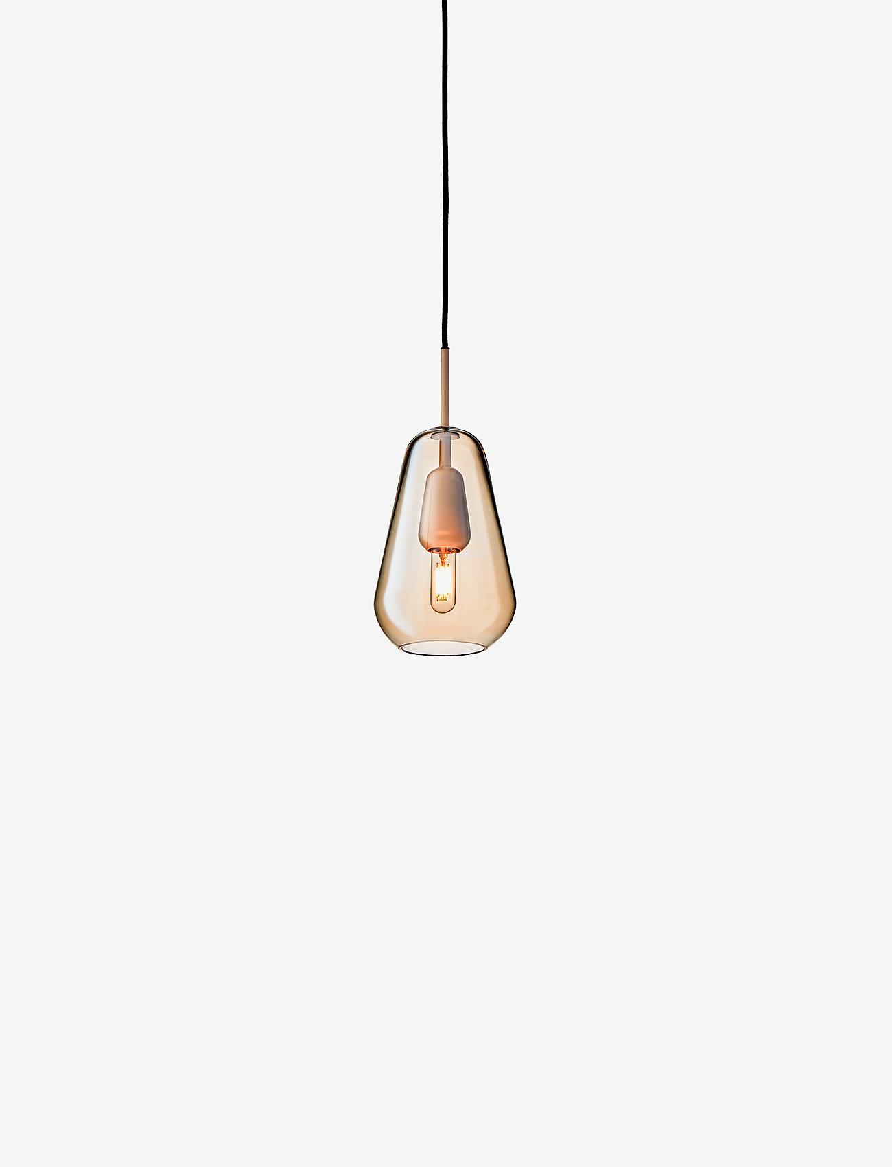 Nuura - Anoli 1 Small - pendant lamps - nordic gold/gold - 0