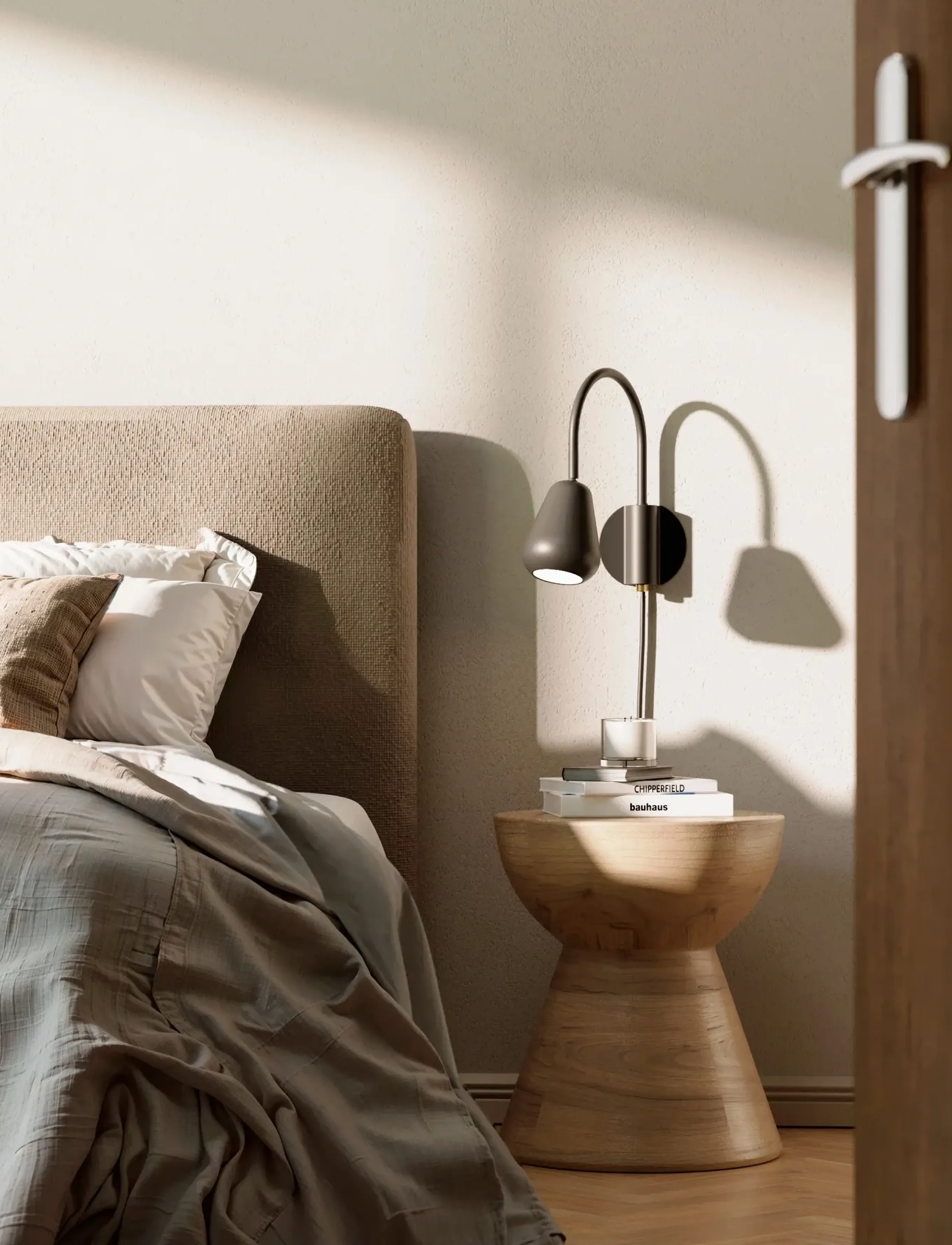 Nuura Anoli Wall, One Size, Lamps, Schwarz - Wall Homeware