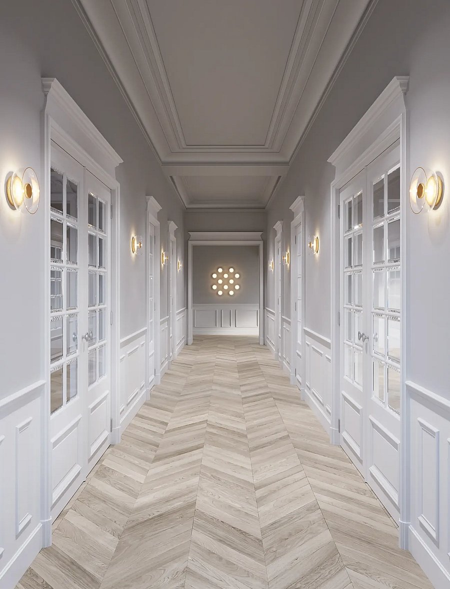 Nuura - Blossi Wall - wandleuchten - nordic gold / clear - 5