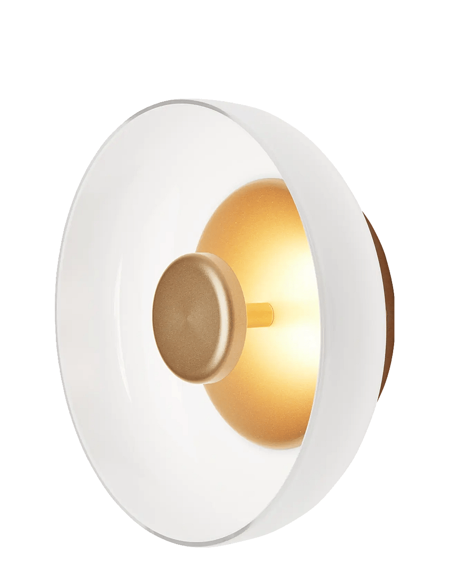 Nuura - Blossi Wall - wandleuchten - nordic gold / opal - 1