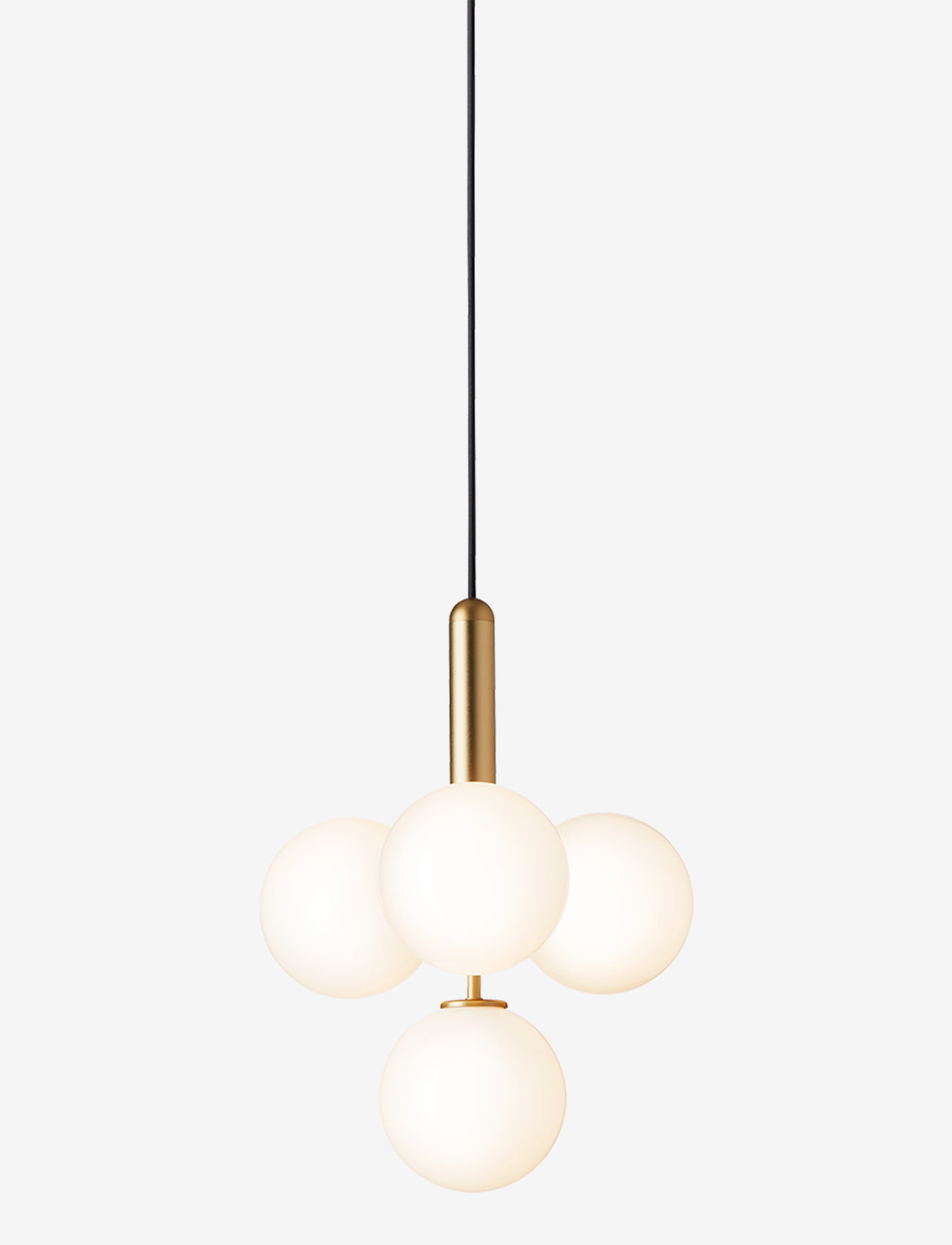 Nuura - Miira 4 - rippvalgustid - brass/opal white - 0
